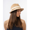 Luxusný dámsky nekrčivý hnedý klobúk - Mayser Petra Sand - UV faktor 80 Veľkosť: Unisize (S-XL)