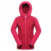 Bunda detská ALPINE PRE EZORO softshellová s membránou ružová 152-158