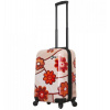 Mia Toro M1355/3-S Ricci Wood Mozaic Flowers palubní kufr TSA 55 cm 39-49 l