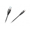 Rebel RB-6001-200-B USB/USB-C, 2m, černý