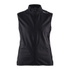 Craft Warm Vest vesta dámská Barva: Černá, Velikost: L