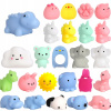 30ks Anti-Stress Glitter Mini Squishy Mochi Zábava