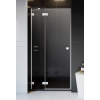 RADAWAY ESSENZA PRO WHITE DWJ 130cm ľavé dvere do niky, profil biely, sklo číre, 10099130-04-01L