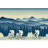 Vymalujsisam.sk Maľovanie podľa čísiel - Cyklistika v lese Veľkosť: 40x60cm, Rám: Bez rámu, iba zrolované plátno
