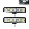 PRACOVNÁ LED LAMPA 72W LED 6500K 12V-60V UPEVŇOVACÍ DRŽIAK SKRUTKY SADA 2ks