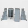 AP34 spojka k lište TYP 13 ACARA, PVC Cement light grey, 4 ks