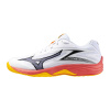 Detská sálová obuv Mizuno Lightning Star Z7 Jr White/Fiery Coral 2/Citrus EUR 32,5