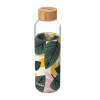 QUOKKA FLOW Sklenená fľaša AUTUMN LEAVES 660ml
