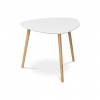 AUTRONIC Konferenčný stolík 55x55cm, mdf, biela, AF-1134 WT