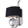 Elstead Lighting Gotham nástenná lampa 1x3 W strieborná QZ-GOTHAM1