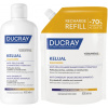 DUCRAY Kelual Squanorm Hydratačný šampón na suché lupiny Set 800 ml