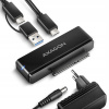 Adaptér Axagon ADSA-FPX USB-C na disk SATA 2,5'' 3,5''