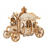 Robotime Drevené 3D puzzle Historický koč 92 ks