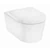 Hansgrohe EluPura S wc misa s pomaly sa sklápajúcim sedadlom závesné bez oplachovacieho kruhu biela 61119450
