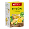 Mistral Citrón a zázvor ovocný čaj 40g