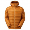 Montane Anti-Freeze Hoodie flame orange M; Oranžová bunda