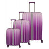 Cestovné kufre set 3ks Travelite Lascana edition S,M,L 201 L fialová
