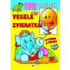 Veselé zvieratká – vyfarbi a nalep