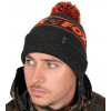 FOX čiapka COLLECTION BOBBLE - BLACK & ORANGE