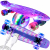 Skateboard penny board svietiaca LED doska