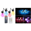 Smart sveteľná reťaz - 25 ks RGB LED - 7,5 m - bluetooth, 100-240V, 7W