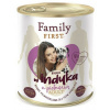 Family FIRST FAMILY FIRST Dospelý moriak s petržlenovou vňaťou - Mokré krmivo pre psov - 800 g