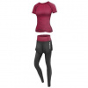 Runner Long 2W fitness set plum veľkosť oblečenia S