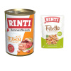 RINTI, 6 x 400 g + 100 g RINTI Filetto kapsička v želé kačica so zeleninou - kuracie