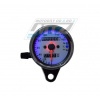 S-Line Tachometer univerzálny s podsvietením a kontrolkami - farba chróm