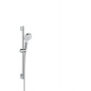 Hansgrohe 26554400 CROMETTA sprchová súprava 1jet Green 6l/min.Unica 65cm,biela/chróm HG 26554400
