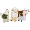 Little Dutch Kreatívna sada s bambuľkami Farma