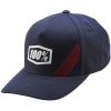 Šiltovka 100% - CORNESTONE Snapback modrá (veľ. UNI)