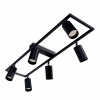 Stropná lampa Halogénové LED svietidlo 6X GU10 Spot Pohyblivá nástenná lampa Reflektor