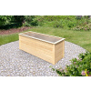 Vyvýšený záhon KARIBU HOCHBEET 282 (91549) natur