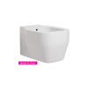 Hopa GLAZE Bidet závesný, 36x52x31cm, Biela KEAZGLBI