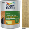 DULUX™ CLASSIC SELECT WOODSTAIN Lazura syntetická tenkovrstvá na dřevo Barva (odstín): 78410, Velikost balení: 4,5 l, Stupeň lesku: mat