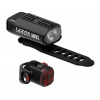 LEZYNE Set svetiel HECTO DRIVE 500XL a FEMTO USB čierne