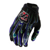 TLD RUKAVICE AIR TORCHED BLACK / PURPLE (44621201) 2XL