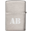 Gravírovanie Iniciálov na Zippo - bez zapaľovača Zadná strana Stred 3