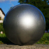 Garden Decoration Ball Ø 60 cm Strieborné Pearl