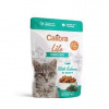 Calibra Cat Life kapsička Sterilised Salmon in gravy 96x85g (Mäsová kapsička pre kastrované/ste­rilizované mačky, losos bez obilnín)