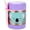 SKIP HOP Zoo Termoska na jedlo s lyžičko/vidličkou Koala 0,325 l
