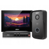 IP video vrátnik sada Dahua KTP03 video domofón switch PoE IR aplikácia