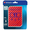 2,5 HDD pevný disk, 1TB, USB 3.0, VERBATIM Store n Go, červená