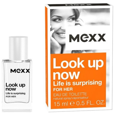 Mexx Look up Now For Her, toaletná voda dámska 15 ml, 15ml