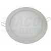 Podhľadové LED svietidlo, okrúhle, TRACON LED-DL-12WW, biele