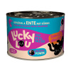 Výhodné balenie Lucky Lou Adult 24 x 200 g - hydinové a kačacie