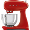 SMEG SMF03 - SMF03RDEU, kuchyňský robot celobarevný, červená + Akční set Zwilling Gourmet block s noži 6 ks, hnědá