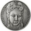 Marie Terezie - 300. výročí narození stříbro patina