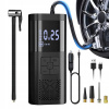 KOMPRESOROVÁ PUMPA DO AUTA 50W AKUMULÁTOROVÁ KOMPRESOROVÁ POWERBANKA LCD